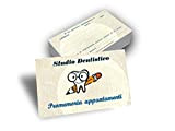 Biglietti per Appuntamenti Dentista (da 50 a 500 pezzi) Promemoria con più righe per fissare più appuntamenti Studio Odontoiatrico. Tabella ...