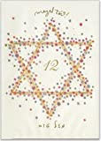 Biglietto di auguri di alta qualità per giudaismo, diverse occasioni, originale di Turnowsky (est. 1940 in Israele): Bar Mitzvah, Mazel ...