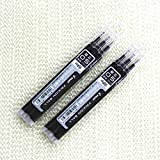 Black Gel Ink Refill 0.5mm for Pilot FriXion Ball Knock Pen – Pack of 3x2 LFBKRF30EF3 by Pilot from Japan
