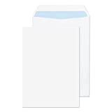 Blake Purely Everyday - Sobre (500 unidades, 100 g, C5, 229 x 162 mm, autoadhesivo), color blanco