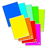 BM BeMore Color Basic 0110600, Quaderno Formato A4, Rigatura A, Righe con Margini per 1° e 2° Elementare, Carta 80g/mq, ...