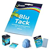 Bostik Blu Tack - Adesivo riutilizzabile originale per bastone da artigianato e posizione, non si sporca o segni