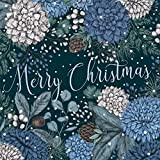 Box Christmas Card. Foresta Cervo da Sara Miller. 8 sventato e goffrato Cartoline di Natale.