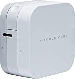Brother P-Touch Cube PT-P300BT, Etichettatrice con Connettività Bluetooth e Compatibilità MFi, Smartphone e Tablet iOS e Android, Taglierina Manuale, fino ...