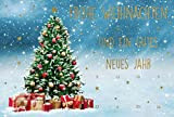 bsb biglietto di auguri di Natale calendario dell'Avvento con scritta in lingua tedesca"Frohe Weihnachten"
