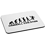 bubbleshirt Mousepad Handball Evolution - Sport - Humor - Pallamano - Idea Regalo -