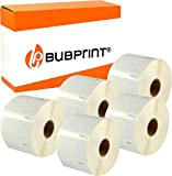 Bubprint 5x Etichette compatibile per Dymo 99012 S0722400 per Labelwriter 310 320 330 Turbo 400 Twin Turbo Duo 450 Twin ...