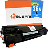 Bubprint Cartuccia Toner compatibile per CB436A HP36A HP 36A 36 A per LaserJet P1503 P 1505 P1505 P1505N P1506 M1120MFP ...
