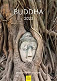 Buddha Premium Calendario 2023 DIN A3 da parete Asia frasi meditazione relax consapevolezza salute Mario Weigt.