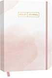 Bullet Journal "Watercolor Rose" 05: Mit Punkteraster, Seiten für Index, Key und Future Log sowie Lesebändchen, praktischem Verschlussband und Innentasche