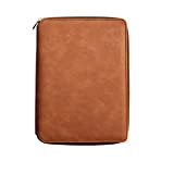 Business A5 Zipper Loose-Leaf Notebook Stationery Multifunctional Notepad Manager Bag Durable And Portable (Color : C, Size : A5) (D ...
