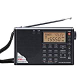 C- Mini Radio FM Portatile, Demodulatore Digitale Radio Completo FM/AM/SW/LW World Radio PLL DSP Radio Radio Stereo Radio Internet Portatile ...