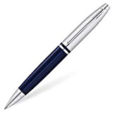 Calais Chrome/Blue Ballpoint Pen