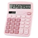 Calcolatrice da scrivania Dual Power (rosa)