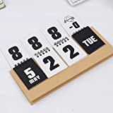 Calendari Calendari da tavolo 2019 Agenda giornaliera Calendario da tavolo da scrivania Forniture creative per la decorazione dell'ufficio Organizzatore di ...