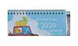 Calendari Calendari da tavolo Anno 2020 Cartone animato Leone Orso Serie Animali Mini calendario da tavolo Calendario giornaliero Agenda da ...