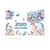 Calendari da Tavolo Calendari da Muro Calendari Nuovo 2020 La Foresta cervi belli e fiori Desk Calendar Programma giornaliero Planner ...