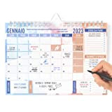 Calendario 2023 da Muro A4 - Calendari per Parete 15 Mesi Gen 2023 Mar 2024 - Planner da Appendere e ...