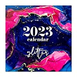Calendario 2023 da Muro Glitter - 12 mesi + 4 in omaggio, 30x30 cm, FSC® - ideale come calendario 2023 ...
