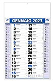 Calendario 2023 da muro olandese personalizzabile MEDIO BLUE_Fermento Italia (1)