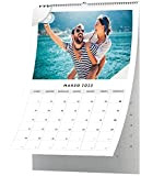 Calendario 2023 da parete fotografico personalizzato. Calendario fotografico A3 da muro 12 mesi + copertina. Foto stampate direttamente sul calendario. ...