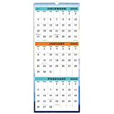 Calendario da parete 2020, 3 mesi, calendario verticale, calendario 2020, 27,9 x 66 cm, grande, piano-piatto, dicembre 2019 - gennaio ...