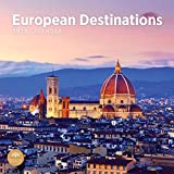 Calendario da parete 2022 Destinazioni europee di Bright Day, 30 x 30 cm, bellissimo paesaggio scenico da viaggio