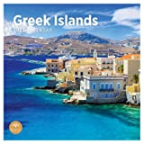 Calendario da parete 2023 delle Isole Greche di Bright Day, 30 x 35 cm