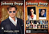 Calendario da parete Johnny Depp, calendario 2021, calendario tributale, formato DIN A3