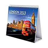 Calendario da Tavolo 2023 Londra - Calendario Scrivania 2023, 12 mesi + Planner annuale 2024, 17x20 cm, FSC® - ideale ...