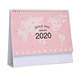 Calendario da tavolo mensile, settimanale, giornaliero, notebook, calendario 2019-2020- # 02