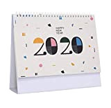 Calendario da tavolo mensile, settimanale, giornaliero, notebook, calendario 2019-2020- # 03