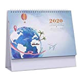 Calendario da ufficio per notebook Calendario da scrivania 2019-2020, F02