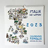 Calendario Della Famiglia "Le Formiche di Fabio Vettori" by Akena 2023 30x30 Centimetri