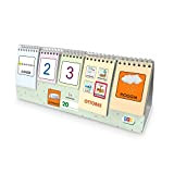 Calendario per Bambini con Pittogrammi Senza Tempo | PITTO-Calendario Divertente e interattivo | Educazione Infantile per Bambini dai 3 ai ...