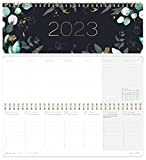 Calendario settimanale internazionale 2023 in formato orizzontale [fiori di chiaro di luna] 1 settimana 2 pagine | calendario settimanale 29,5 ...