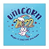 Calendario Unicorno 2022 da Muro con poster regalo incluso - 12 mesi, 30x30 cm, FSC® - ideale come calendario 2022 ...