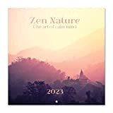 Calendario Zen Nature 2023 da Muro - 12 mesi + 4 in omaggio, 30x30 cm, FSC® - ideale come calendario ...