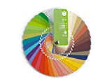 Campionario colori a ventaglio per collezione primavera calda (Warm Spring) con 35 colori per consulenza d'immagine