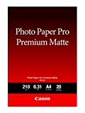 Canon PM-101 Carta Fotografica Opaca Antiriflesso Formato A4 (20 fogli)