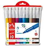 Caran dAche Fancolor Maxi Fiber-Tipped Pen Kit (10 Colors) (japan import)