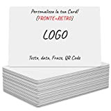 Card in PVC Personalizzate Fronte + Retro con Immagine Logo e Testo (10)