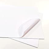 Carta Adesiva Bianca PVC polipropilene A4 Fogli in vinile 1-5-10-15-20-25 per stampanti laser (1)