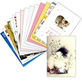 Carta di auguri Gatti e gattini 2019 – Set di 16 carte diverse – Mignonne biglietto di auguri Gatti e gattini 2019 Dispo in 3 formati Carte ...