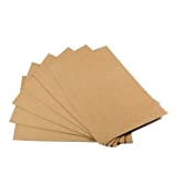 Carta Kraft, 50 fogli, DIN A4, cartone naturale, di alta qualità, 320 g, marrone
