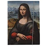 Cartella Museo del Prado "Mona Lisa-Taller di Leonardo da Vinci"