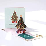 Cartolina Auguri Natale Compleanno 3D Paper Spiritz Biglietto Natale Pop Up Biglietto Auguri 3D Christmas Card