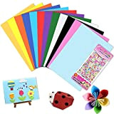 Cartoncini Colorati A4,DIY Cartoncini di Carta 12 Colori 60 Fogli 230GSM,Colorata Carta, Fogli Assortiti Bricolage per Fotografici Fare Origami Disegno ...