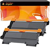 Cartridges Kingdom TTN2010 TN2220 Kit 2 Toner compatibili per Brother DCP-7055 DCP-7057 DCP-7060D DCP-7065DN HL-2130 HL-2132 HL-2135W HL-2240 2240D HL-2250DN ...