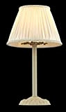 Casa Padrino luxury table lamp ivory/lampshade ivory 22 x 38 cm - lamp - Luxury Collection